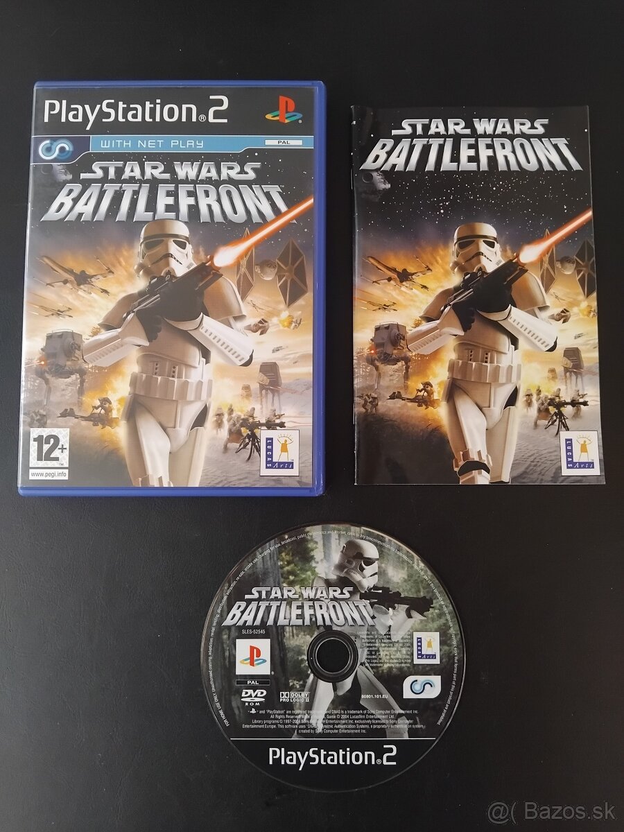 Hra pre PS2 - Star Wars Battlefront