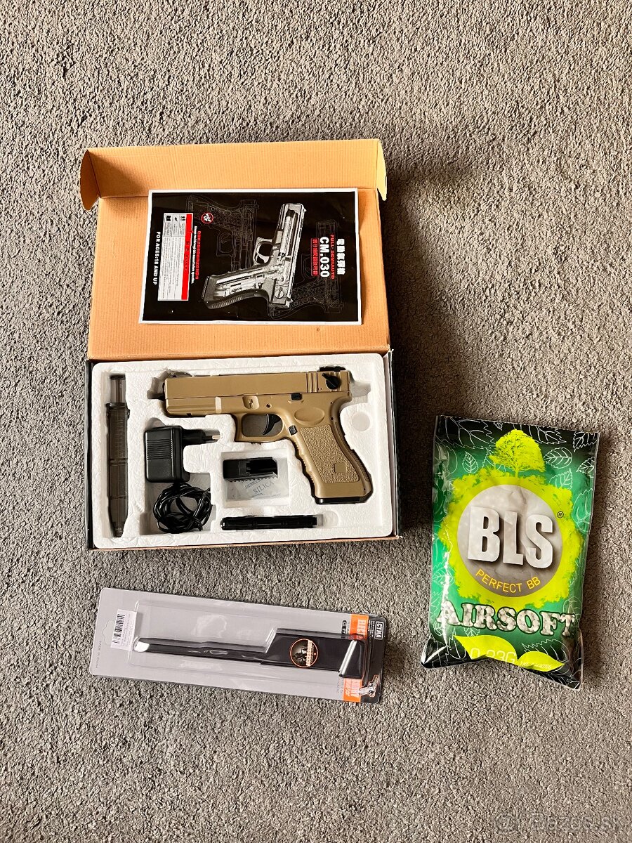 Airsoft CYMA glock CM030