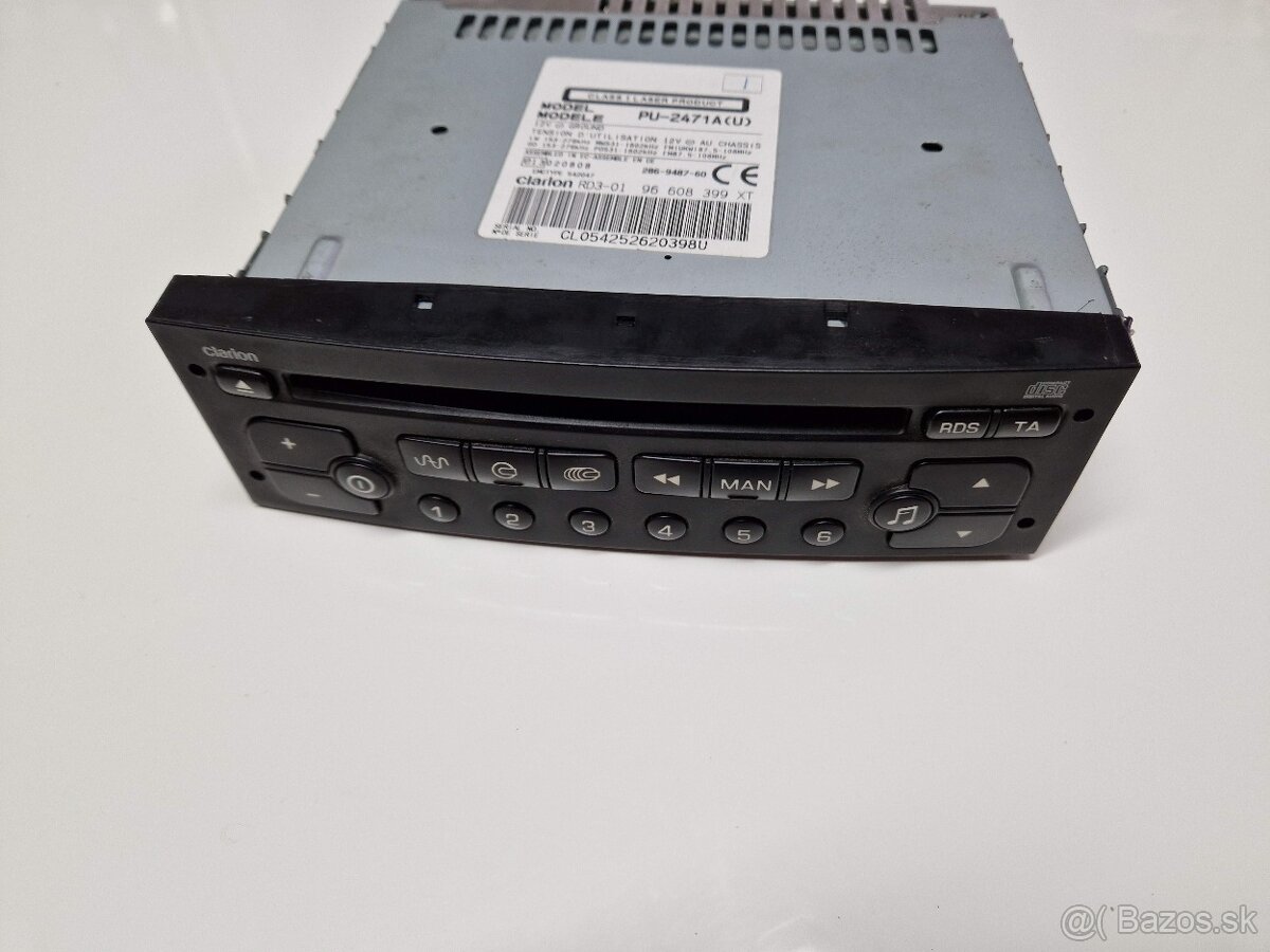 Clarion Peugeot 2471A autoradio