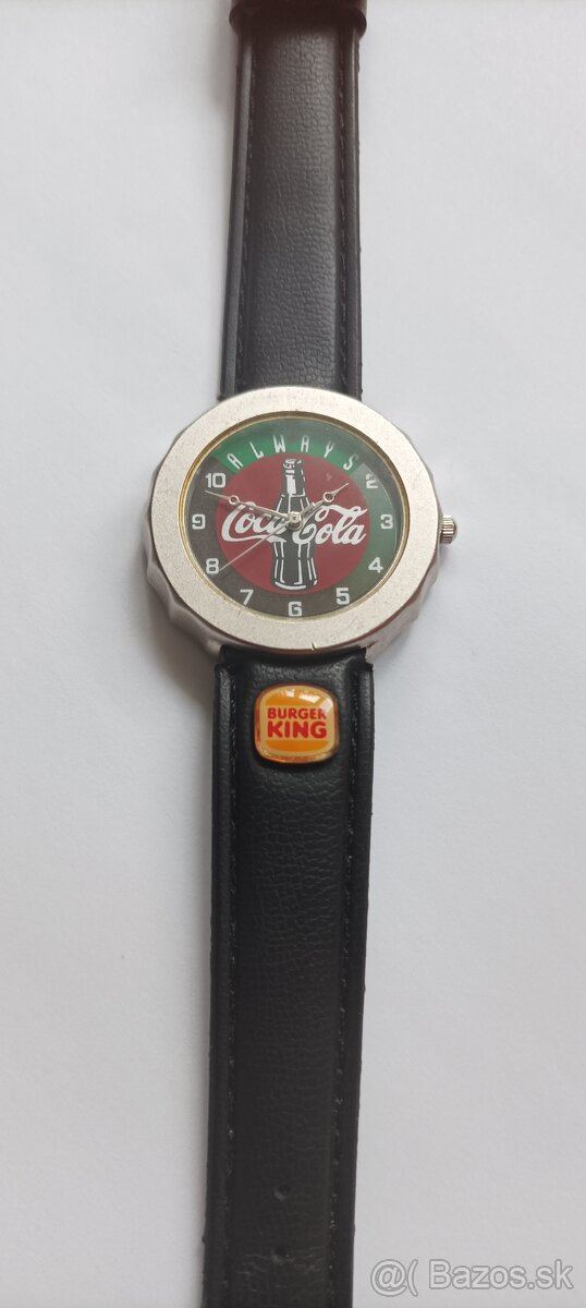 Vintage Hodinky Coca-Cola & Burger King