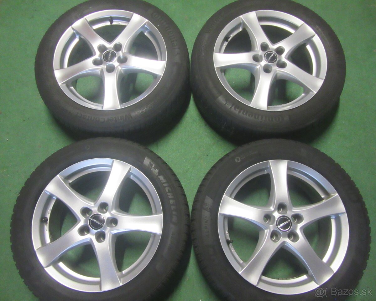 R17 Zimná sada Borbet rozteč 5x112 215/55R17