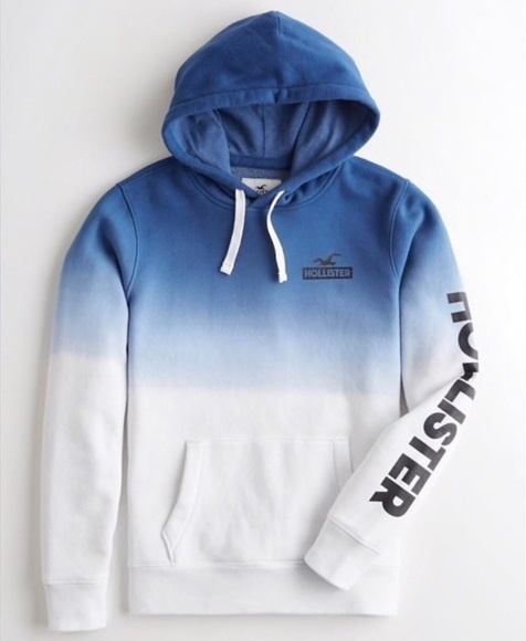 MIKINA HOLLISTER ombré veľ. M