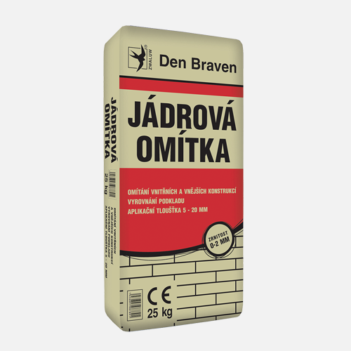 Jadrová omietka 25kg - 60ks - 4,50 eur