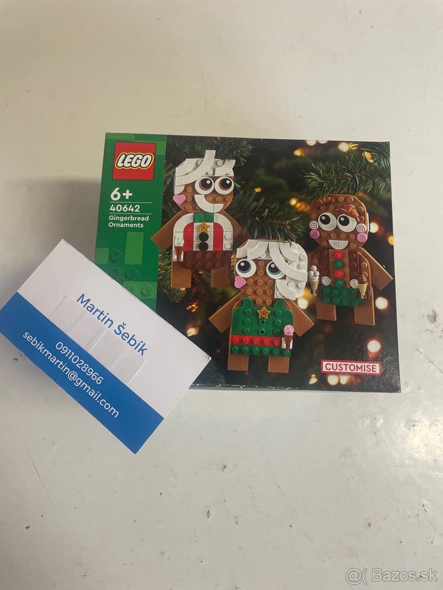 Predám nové neotvorené LEGO 40642 vianočné perníčky