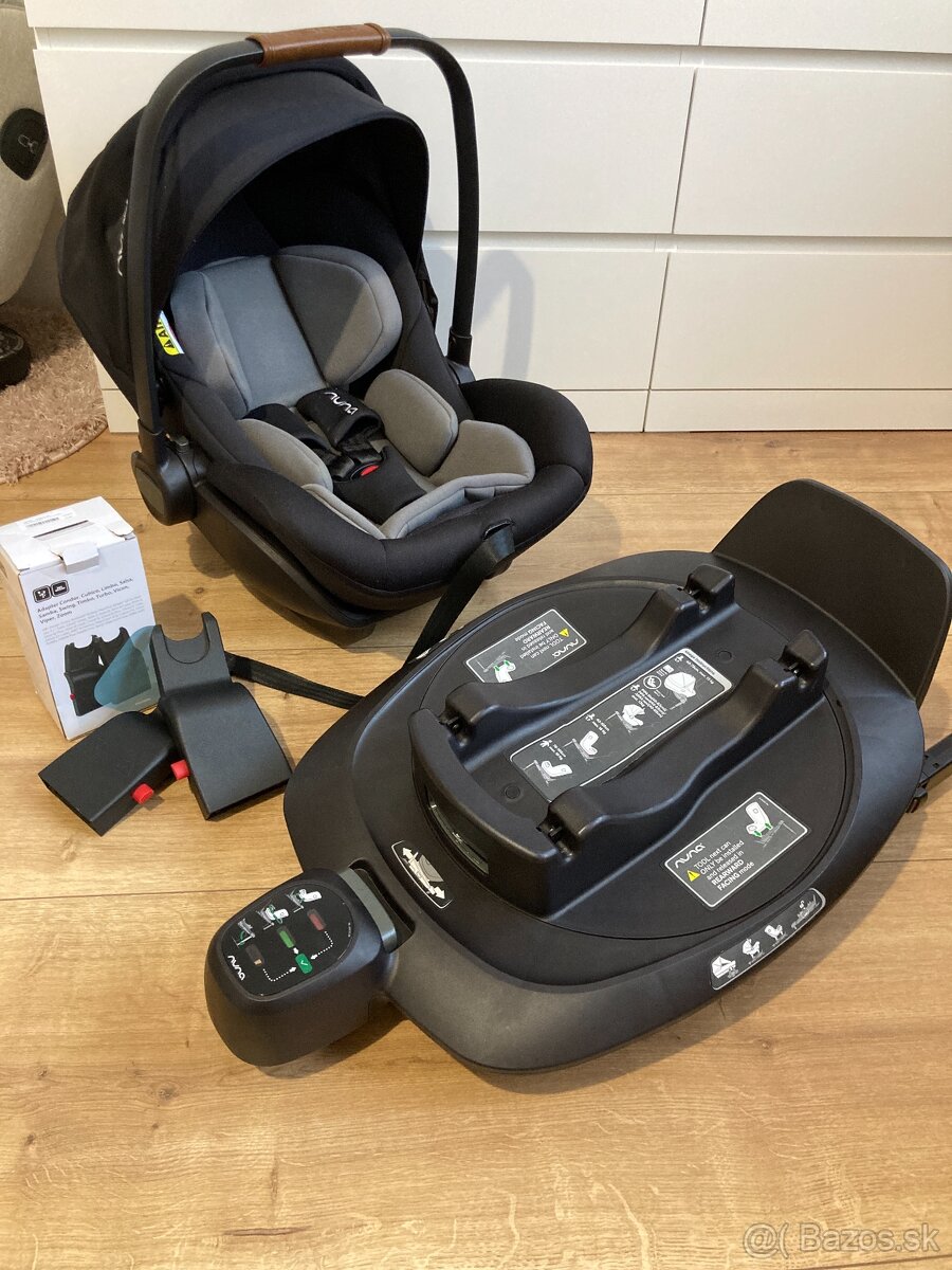 Vajíčko Nuna Arra Next Caviar + základňa isofix