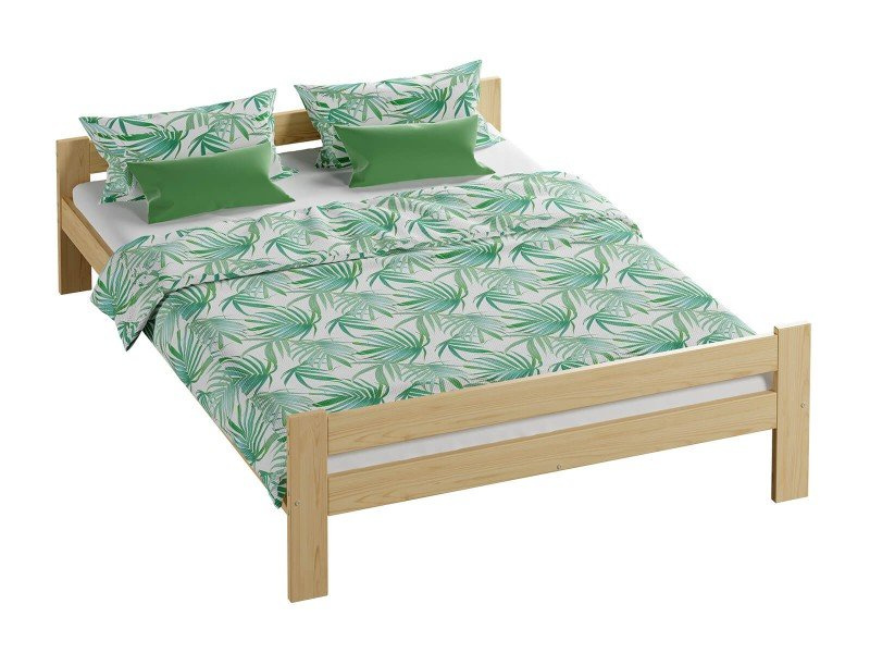 Manželská posteľ z masívneho dreva 160x200 komplet