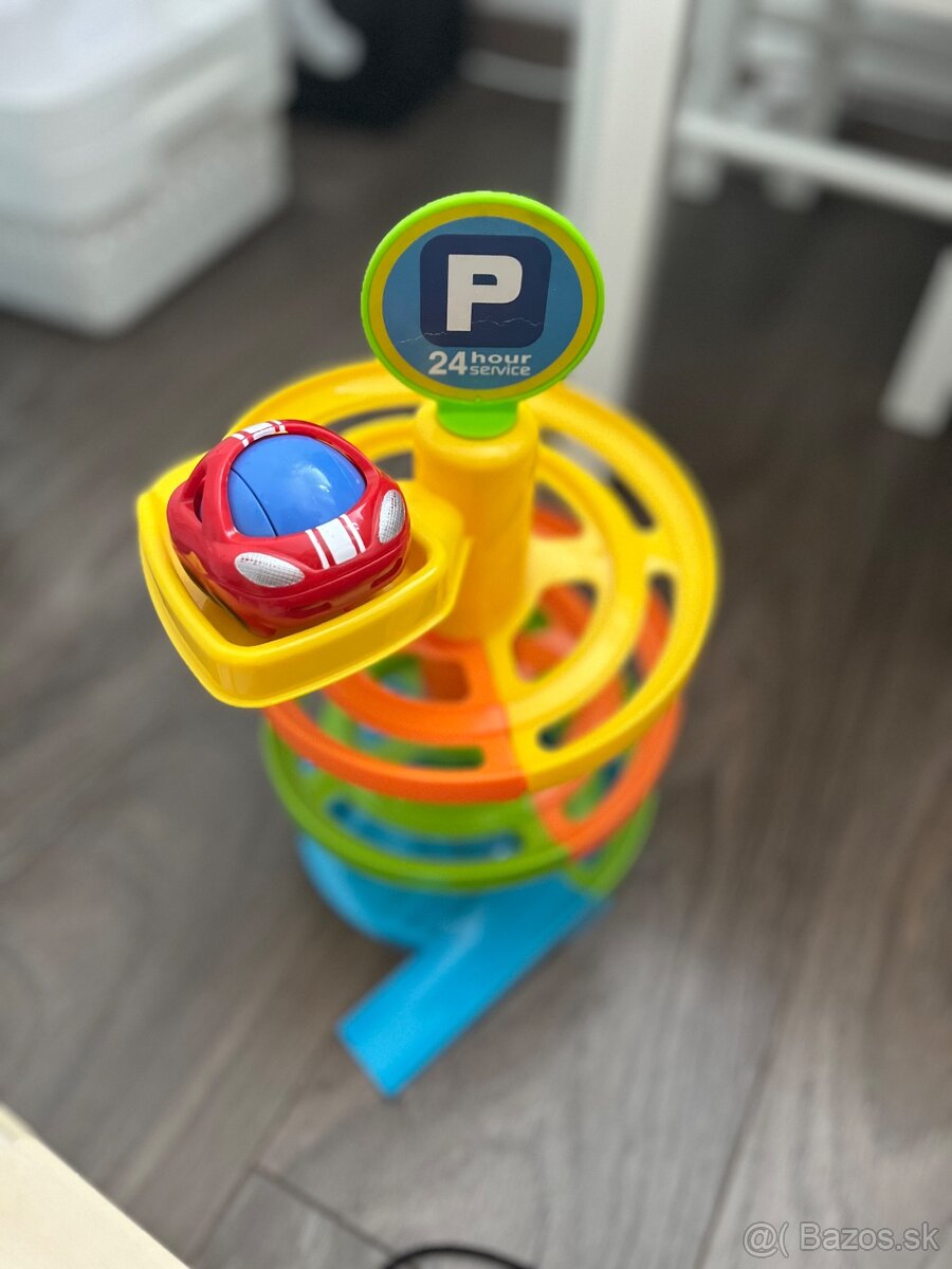 Autickova draha detska hracka spirala plus 1 auticko