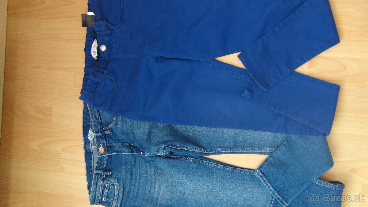 Dievčenské nohavice 2 kusy H&M-158