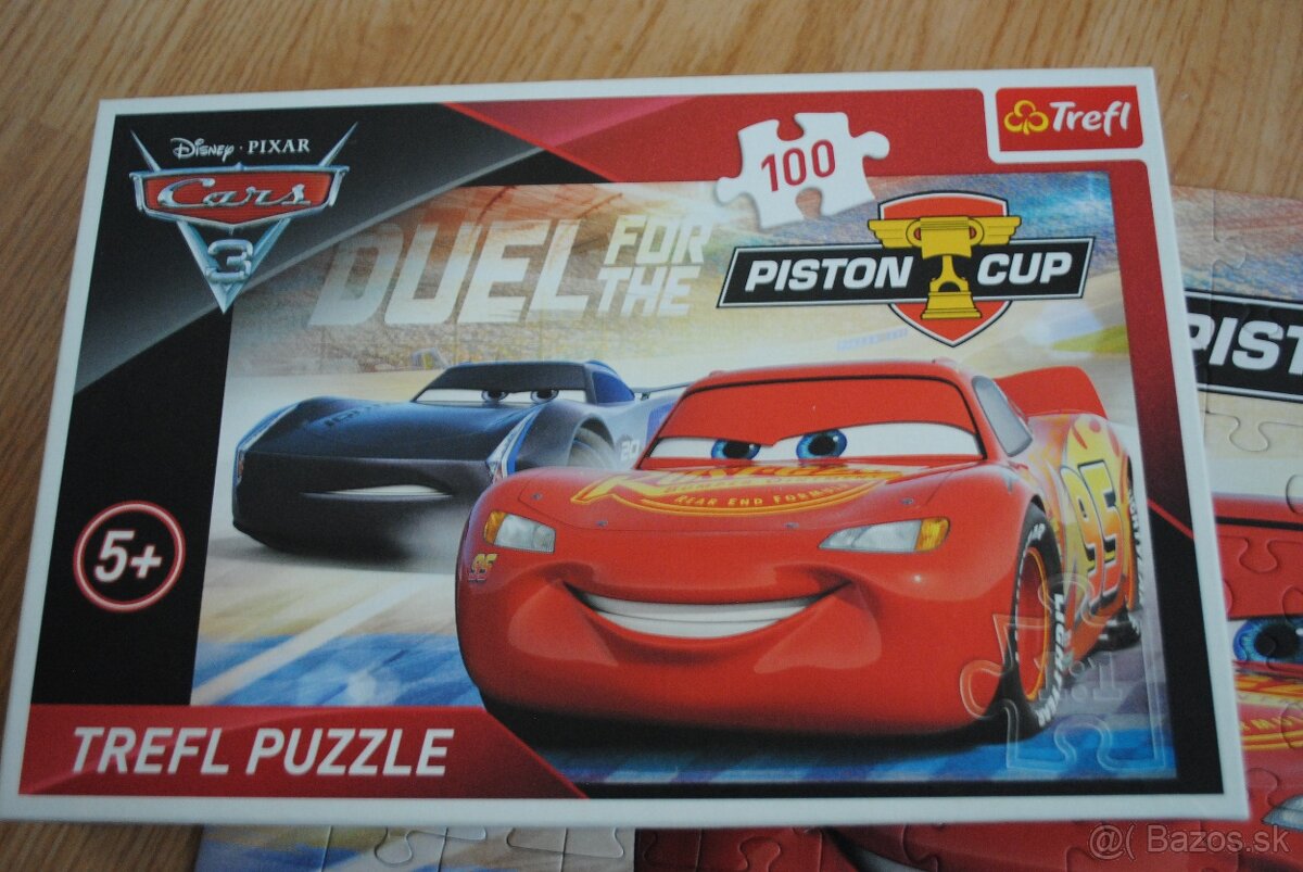 Puzzle Cars - Piston Cup - 100 dielikov
