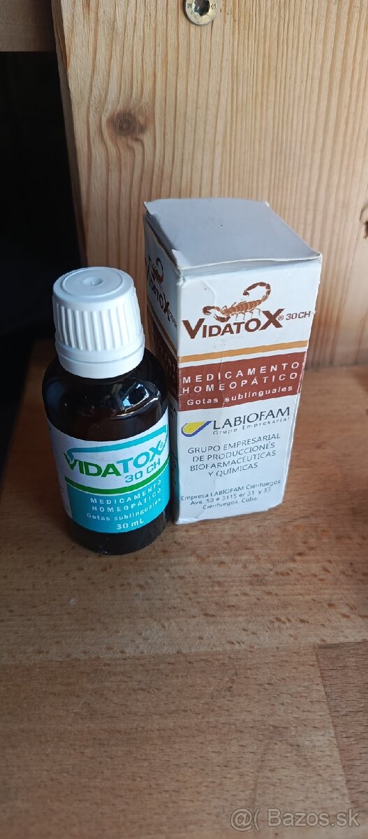 Vidatox 3x 30 ml - akcia máj