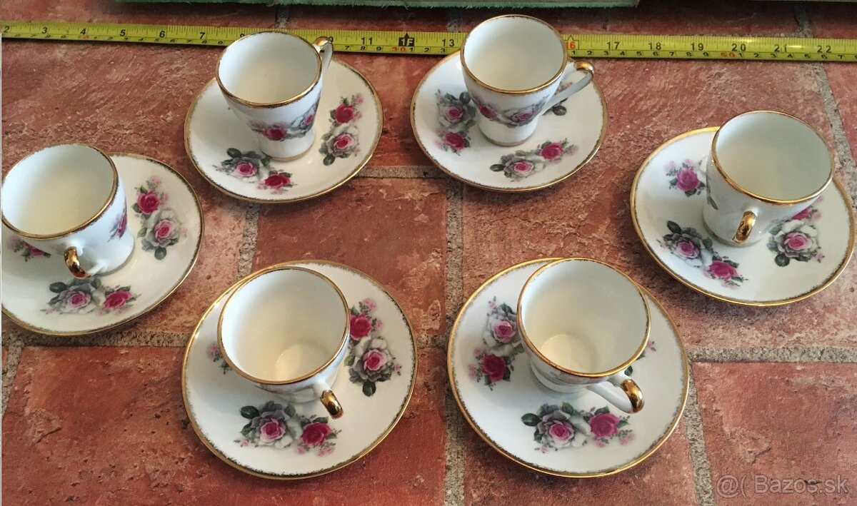 set 6x šálok