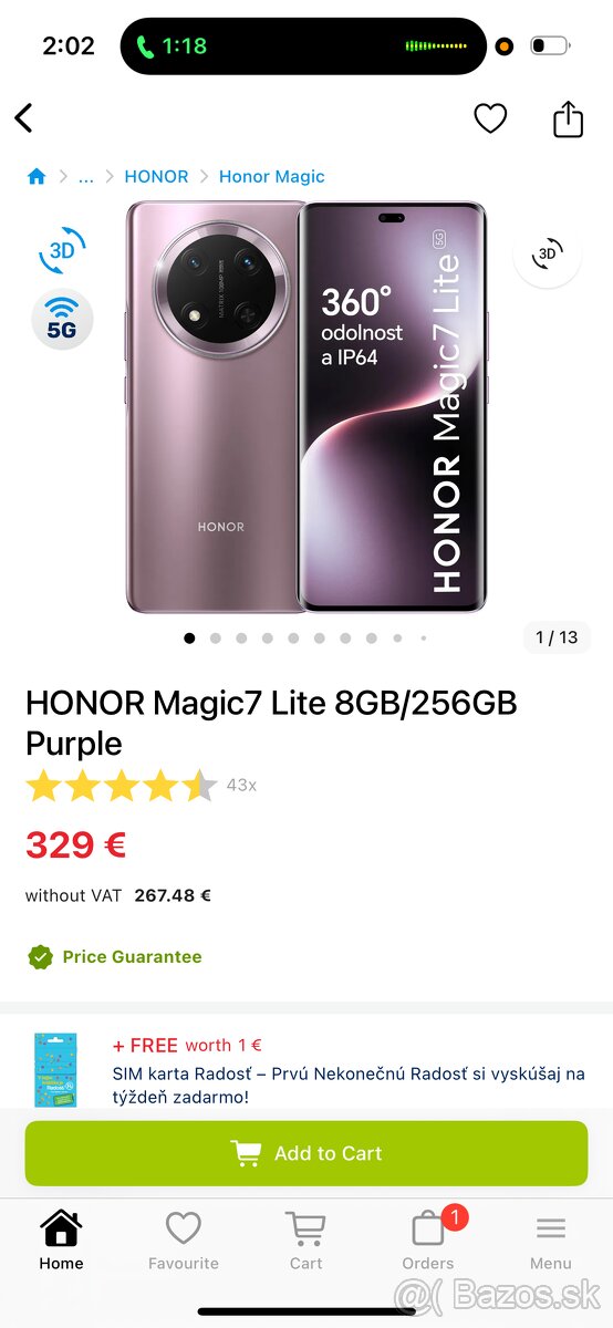 Honor Magic 7 Lite