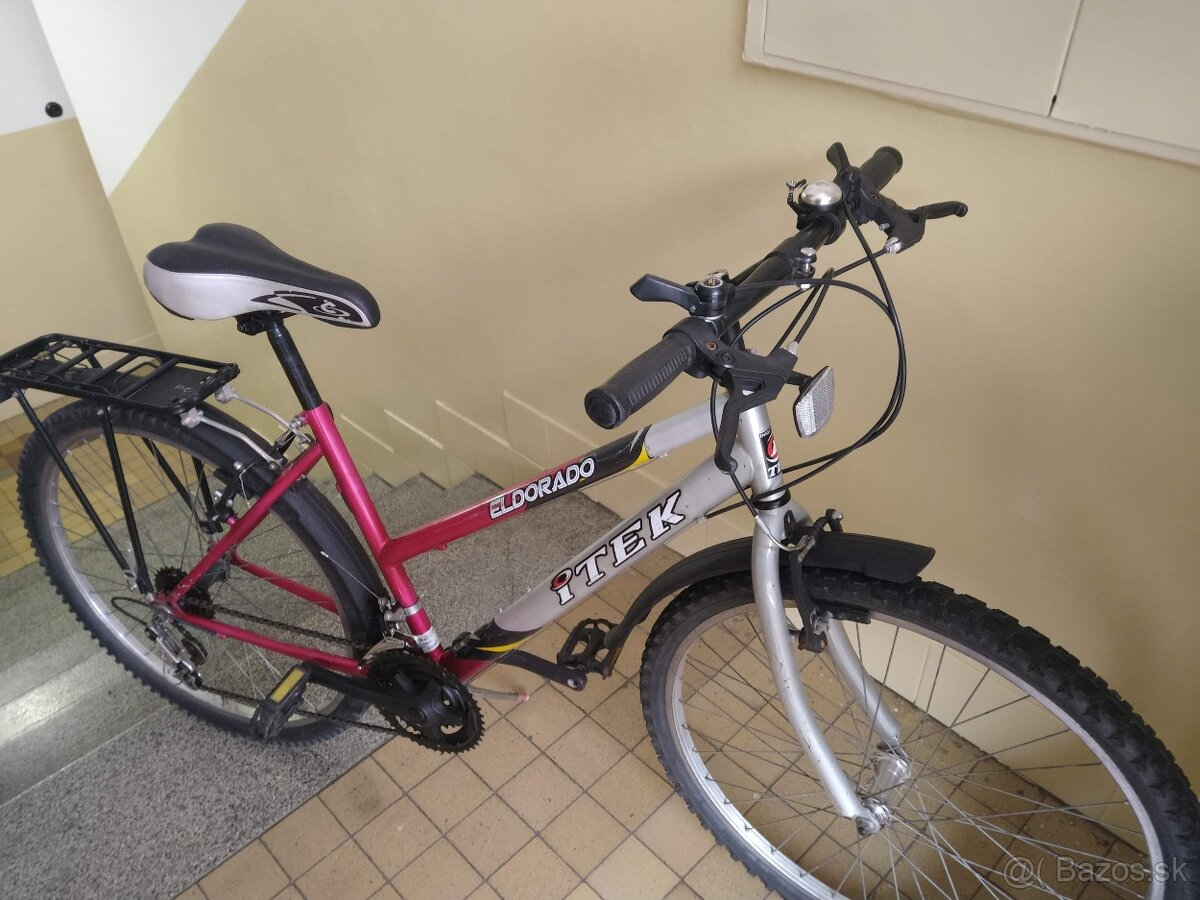 Dámsky bicykel ITEK ELDORÁDO 26 "kolesá, Top stav,