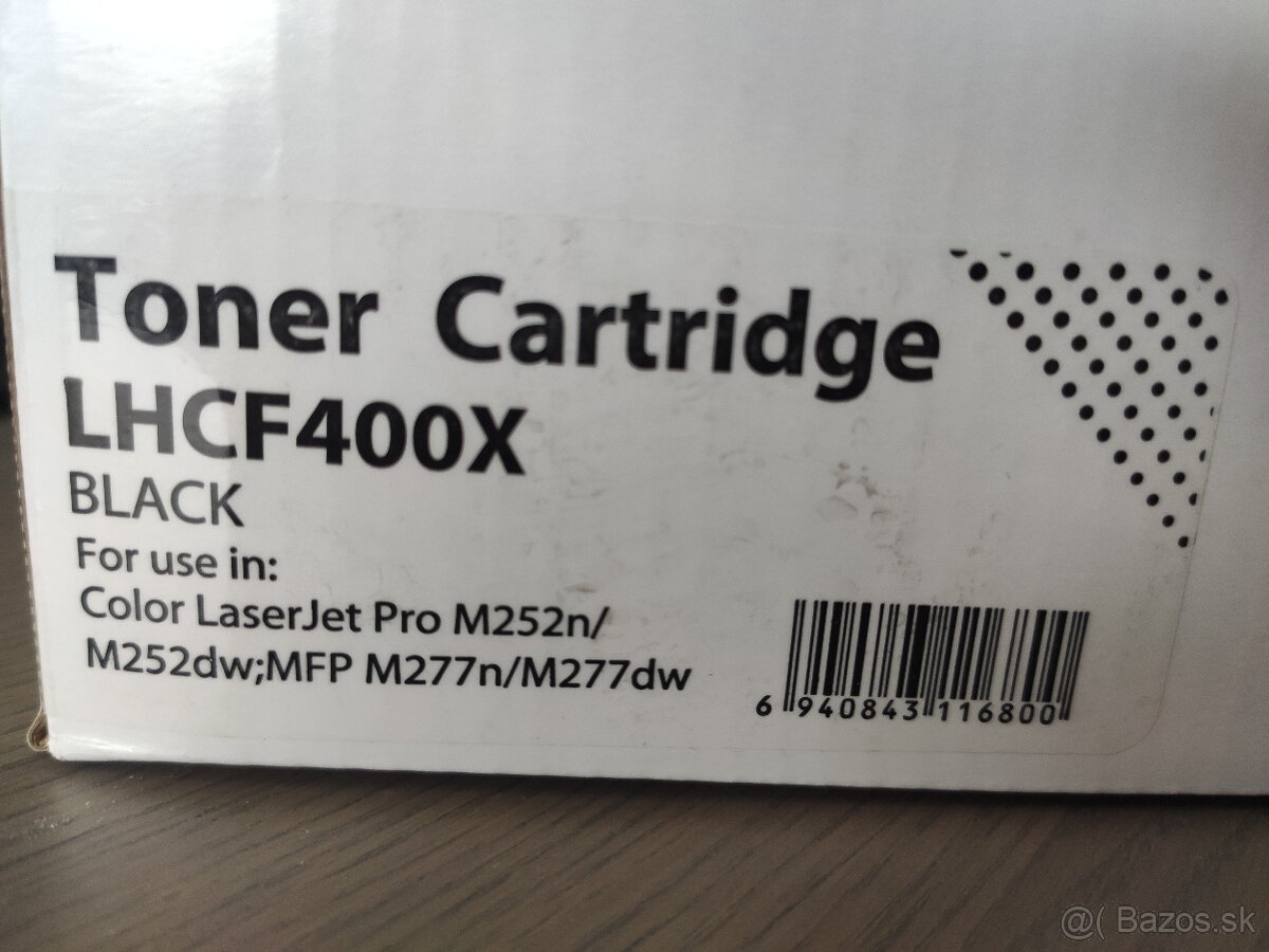 Toner LHCF400X do tlačiarne HP Color LaserJet M252/M277