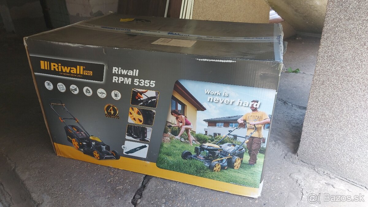 Riwall pro rpm 5355 nová