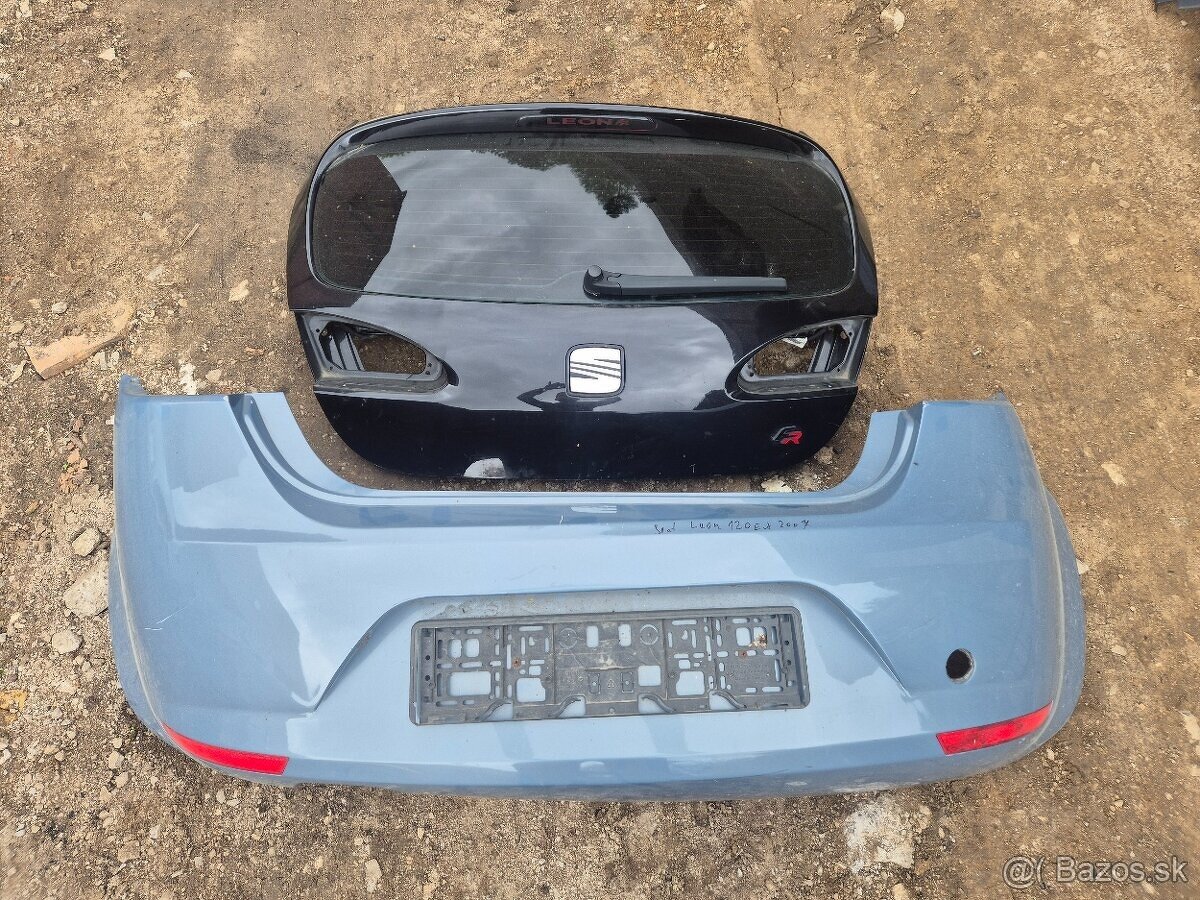 Predám zadný kufor, nárazník na Seat leon FR cupra mk2 model