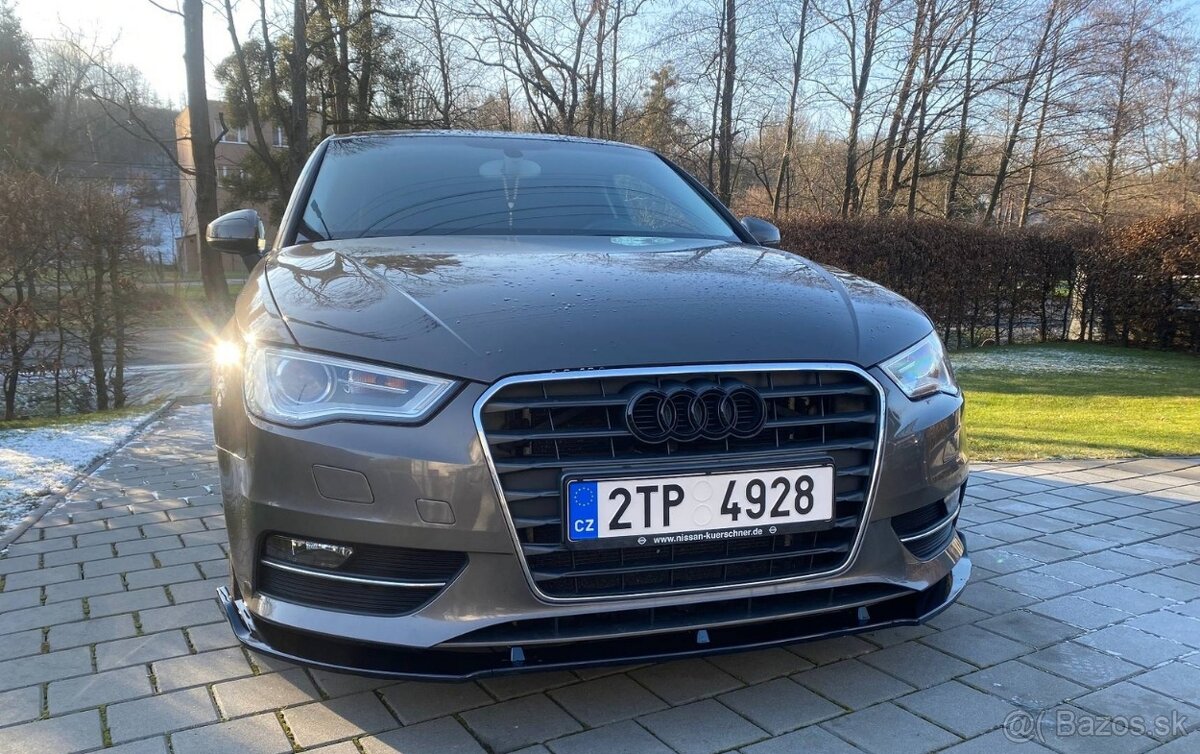 AUDI A3 8V SPOJLER NA PREDNY NÁRAZNÍK LIPKO NA NARAZNIK