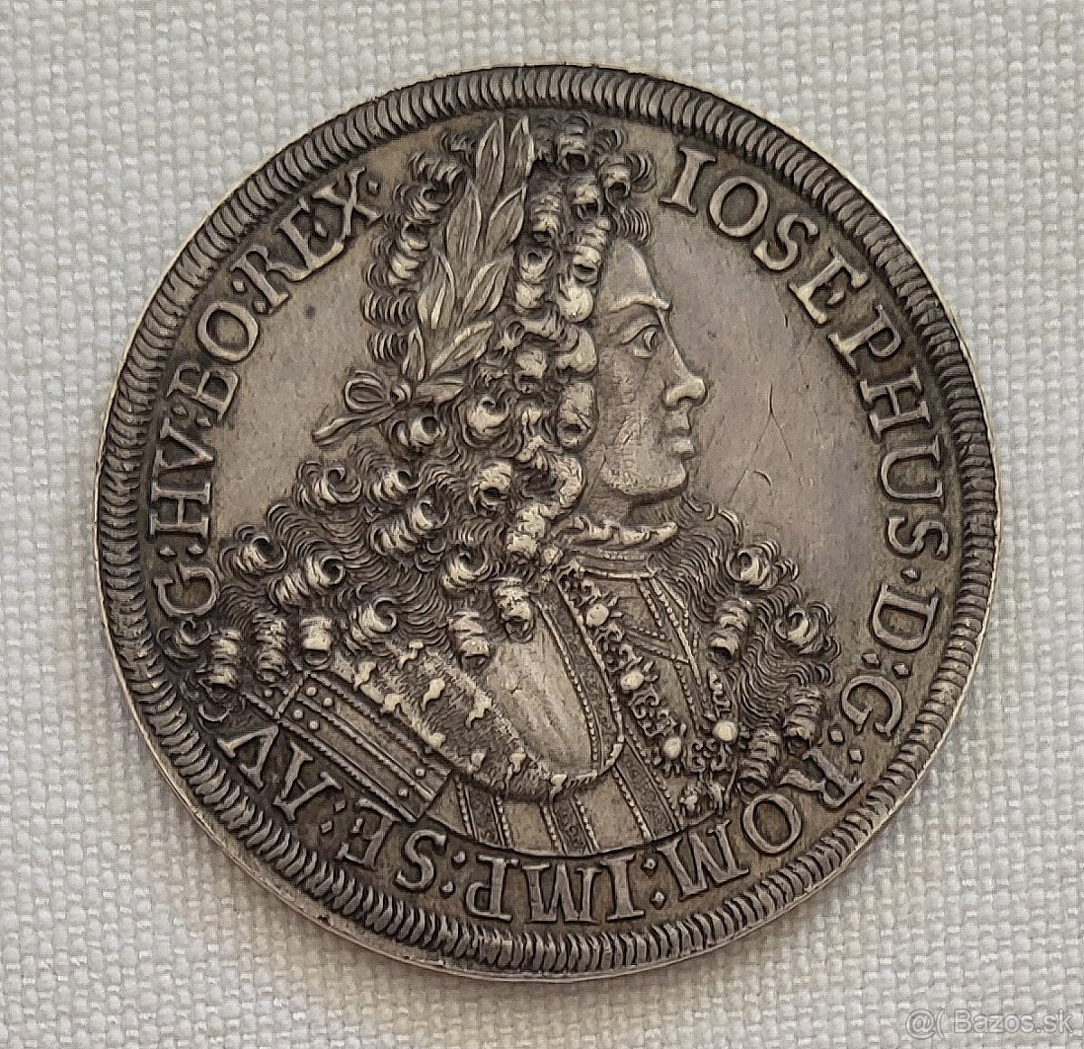 PREDANÝ Strieborný toliar Jozef I., 1711, Hall