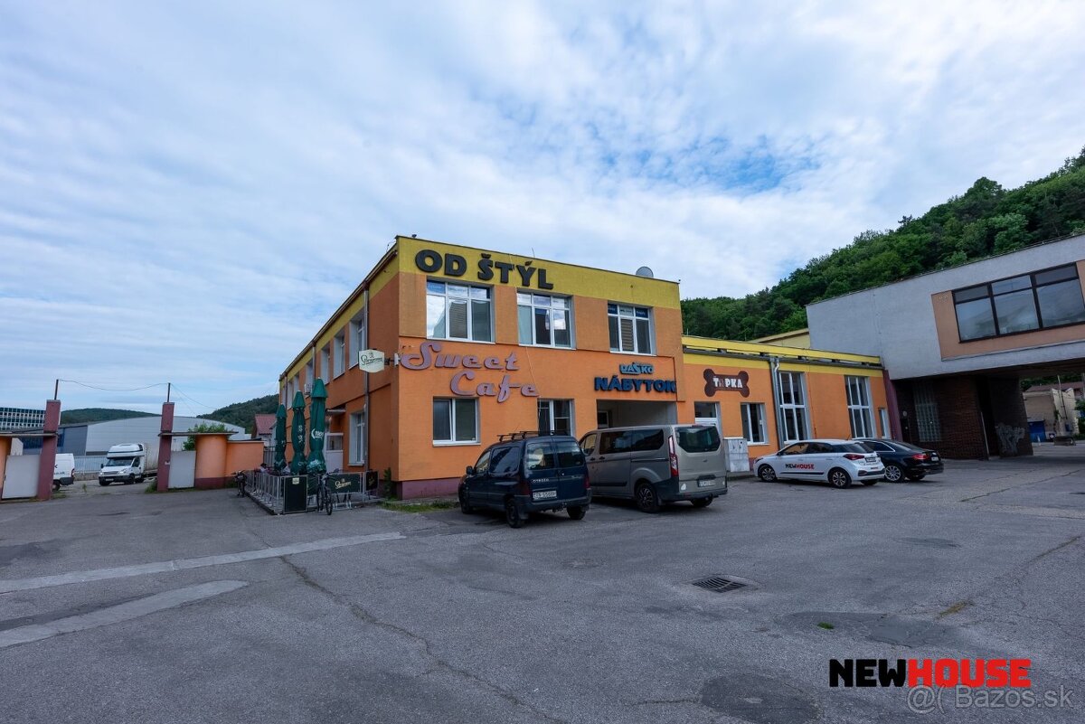 Na predaj polyfunkčná budova v Trenčíne Pod Sokolicami s dos