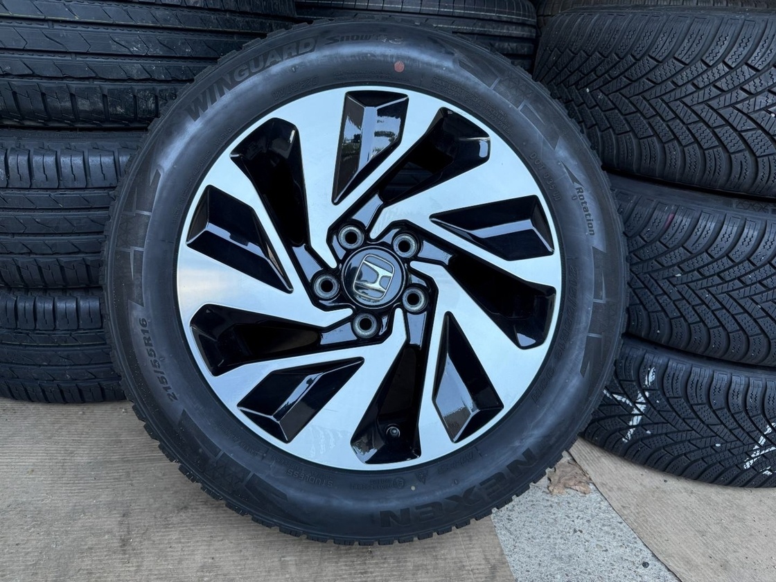 R16 ORIG.ZIMNÍ ALU KOLA HONDA CIVIC 215/55/16 95%