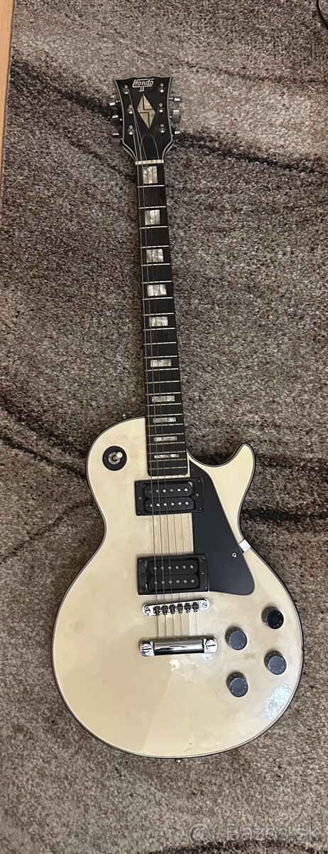 Gitara Hondo II Les Paul Aged White