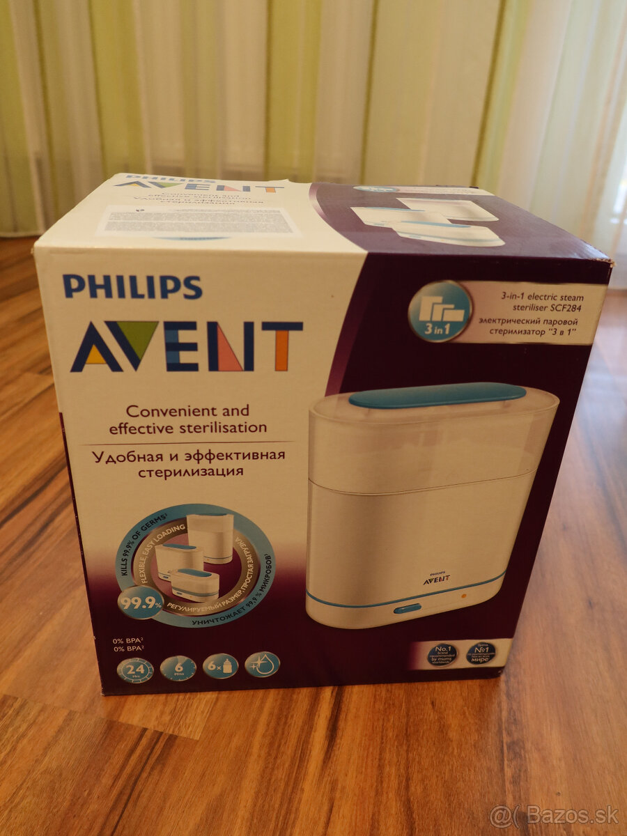 Parný sterilizátor Philips Avent 3v1