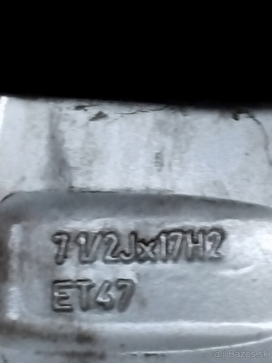 Predam alu disky 5X112 r 17 5 kusov