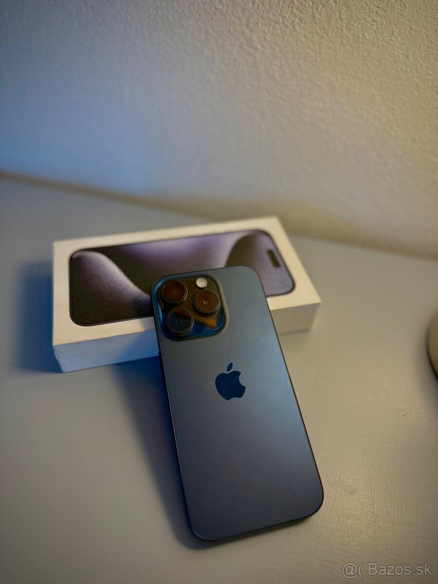 Predám Apple iPhone 15 PRO 128GB, AKO NOVÝ, ZÁRUKA SK