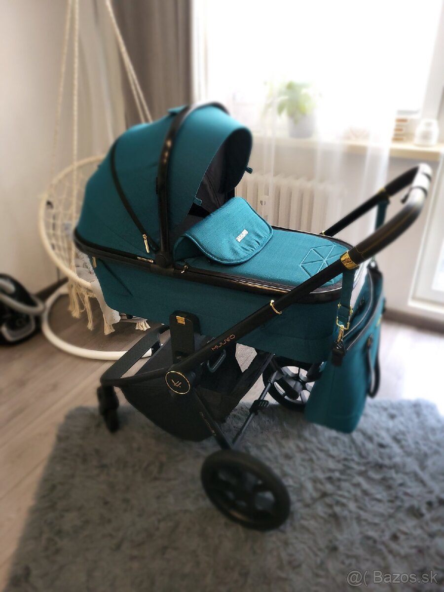 Kombinovaný kočík MUUVO Paradise gold 2v1