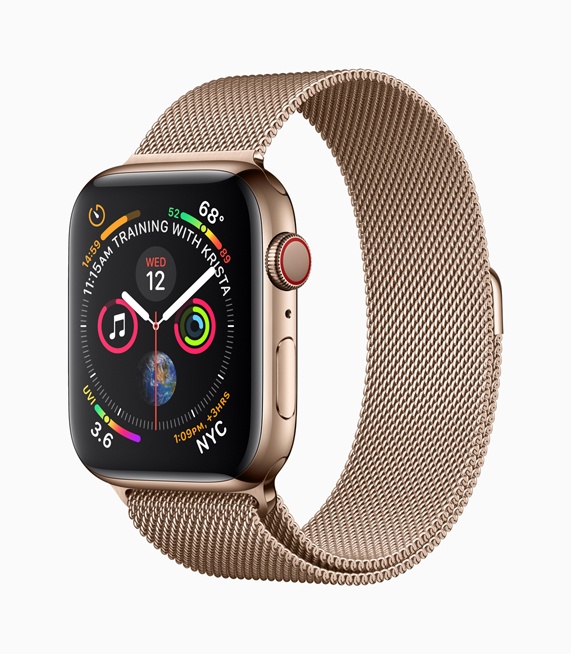 Apple Watch Series 4 44mm, Stainless Steel, Gold