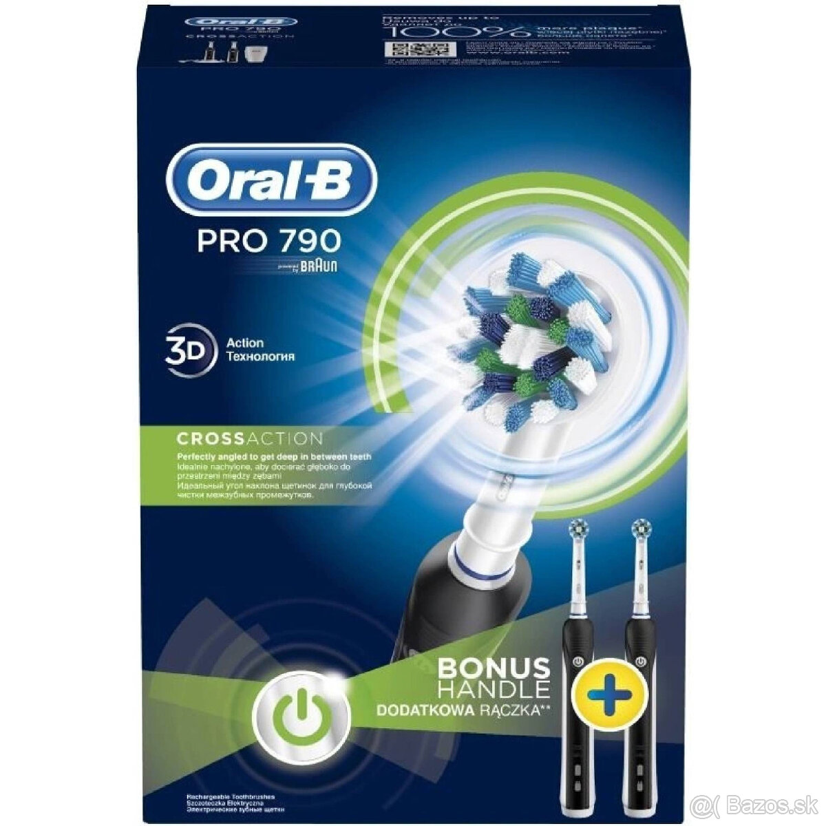 Predám rukoväť na elektrickú zubnú kefku Oral-B PRO 790