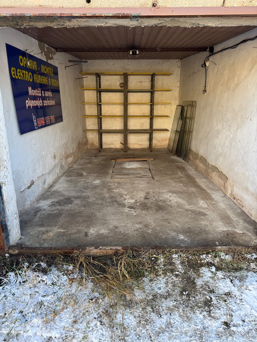 Prenajom garáže Okružná Michalovce