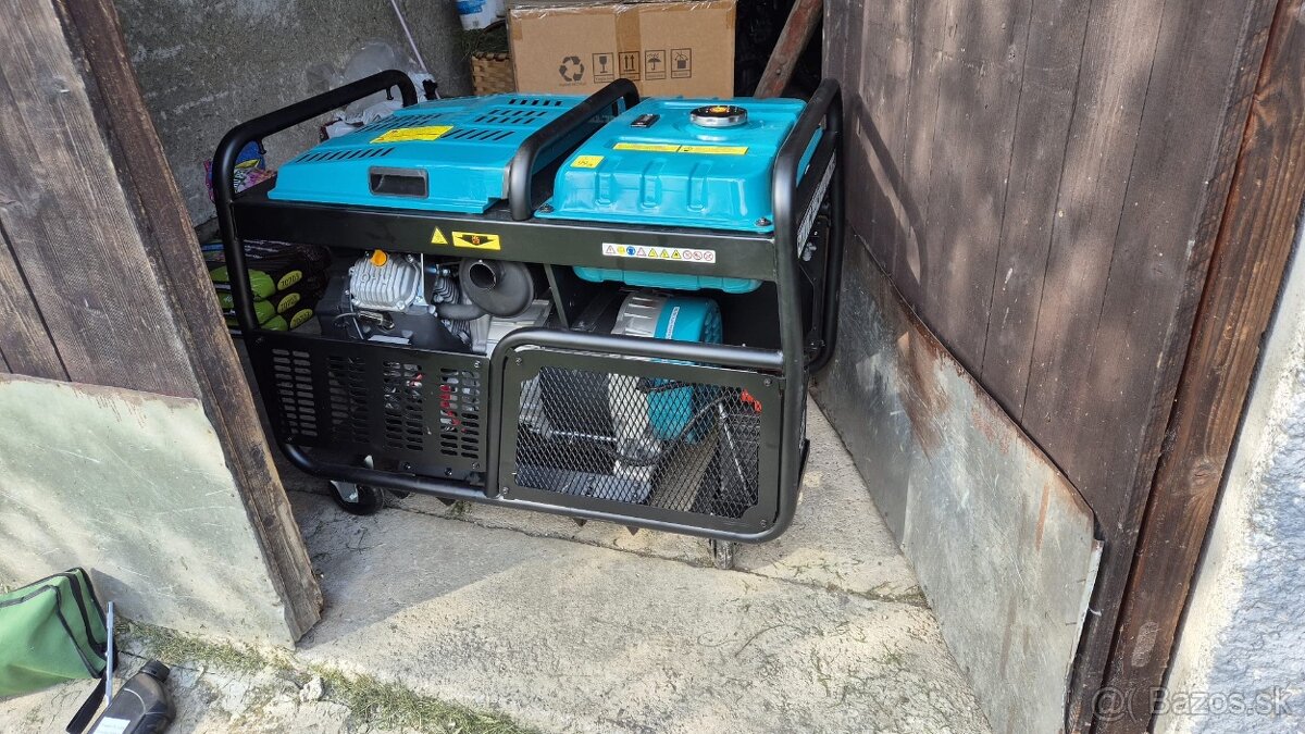 Elektrocentrála, benzínový generátor