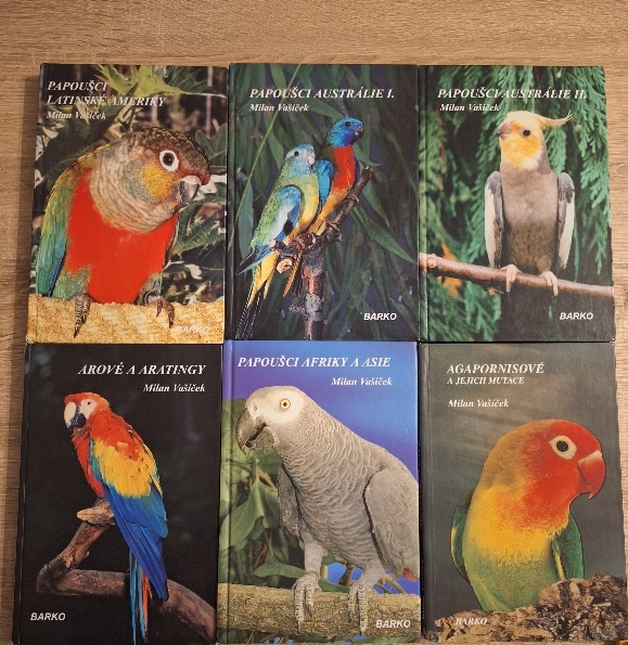Knihy - papagáje