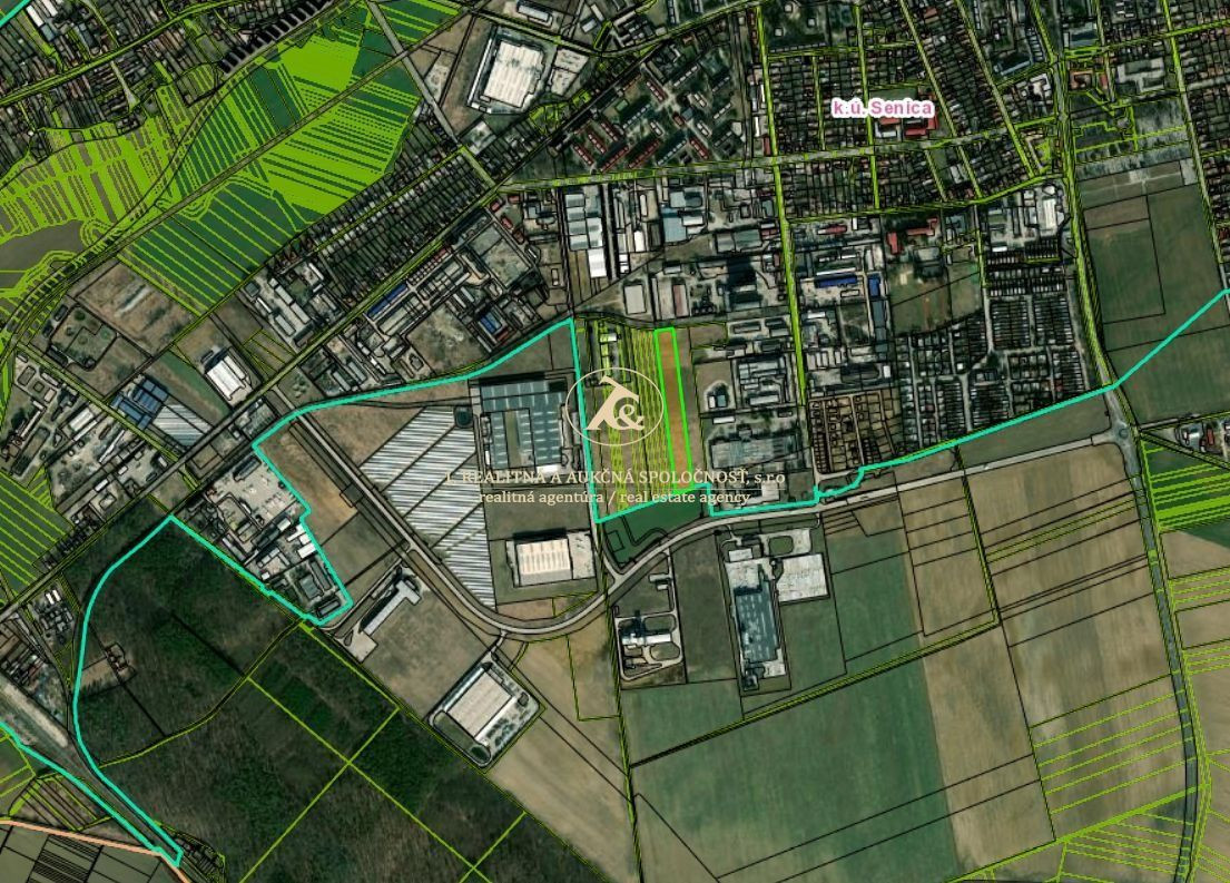 Pozemok v priemyselnej zóne