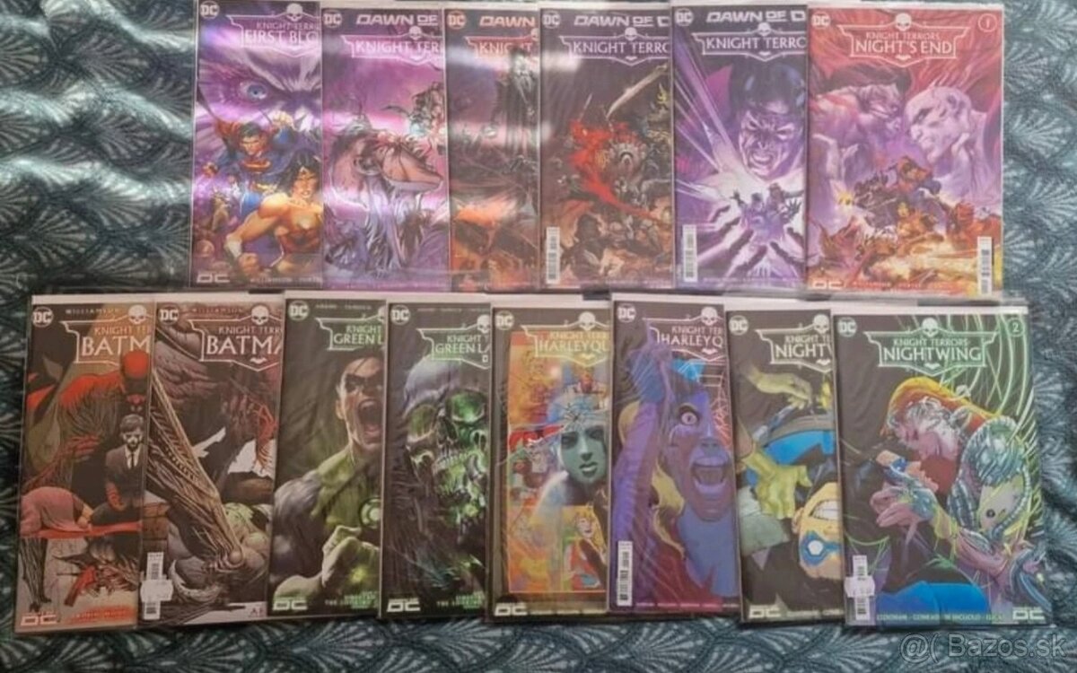 Komiksove zošity Knight terrors