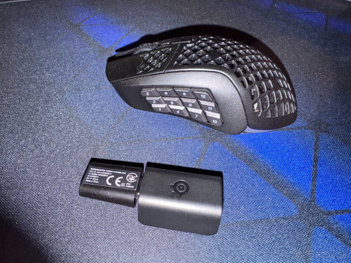 SteelSeries Aerox 9 Wireless – TOP stav, ešte v záruke