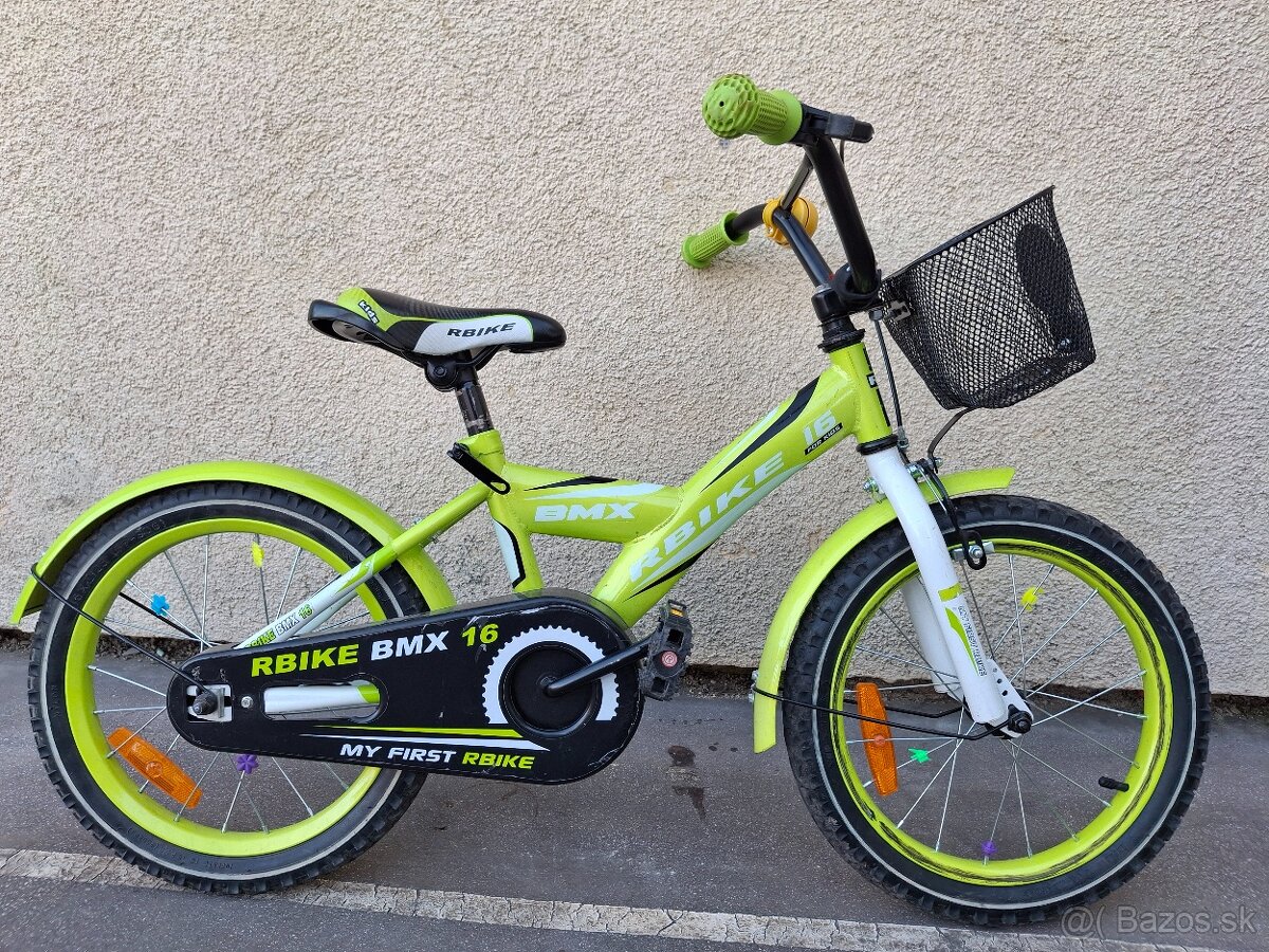 Detský bicykel + prilba
