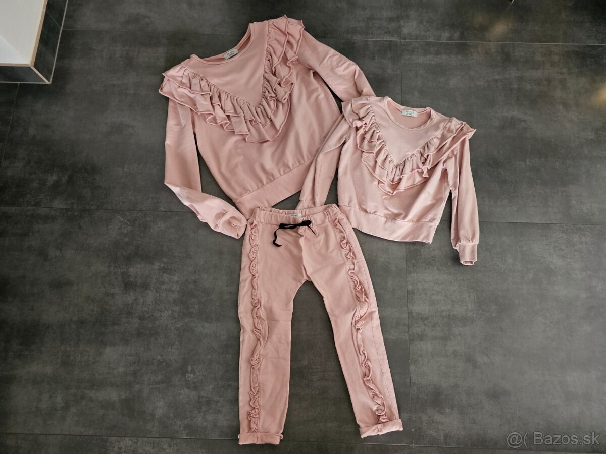 Baby powder Handmade set mama a dcéra