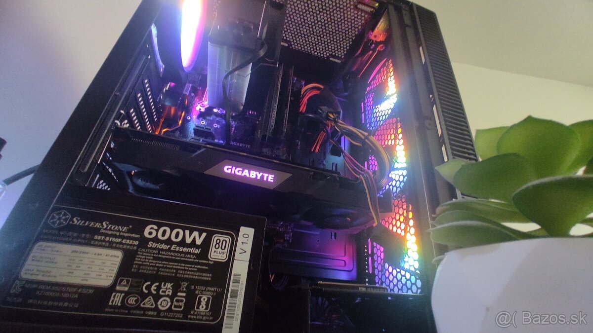 Herná PC zostava na predaj – Intel i5, RTX 2060, 16 GB RAM