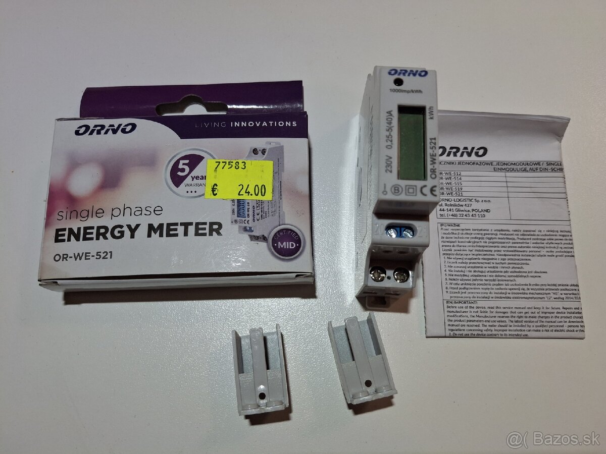 Elektromer digitalny 1F-novy