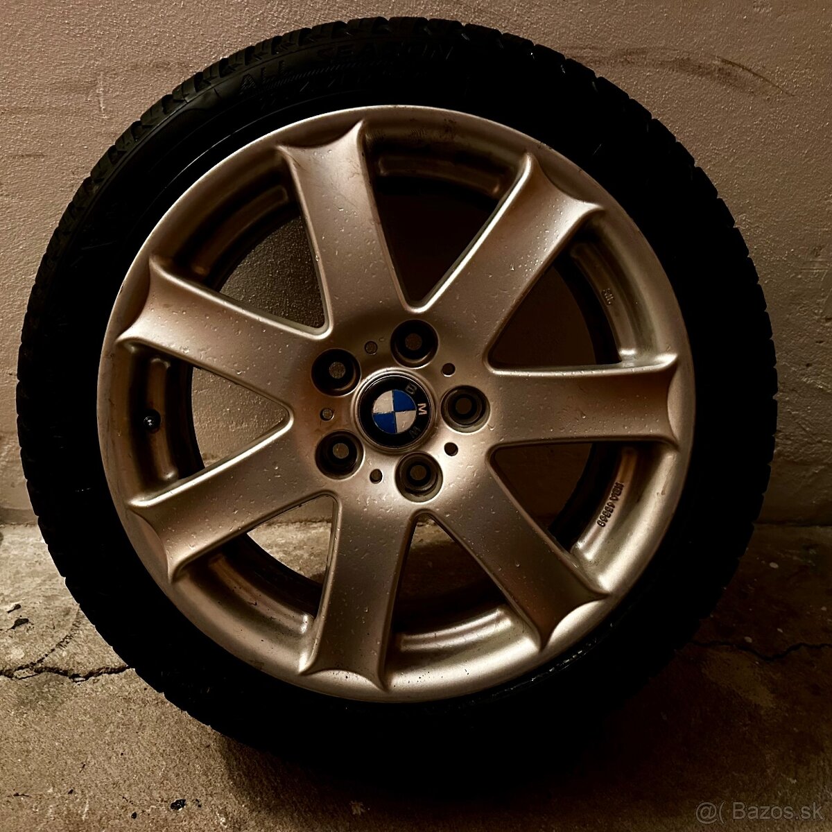 Predam alu disky Rial na BMW 3er s celorocnymi pneumatikami