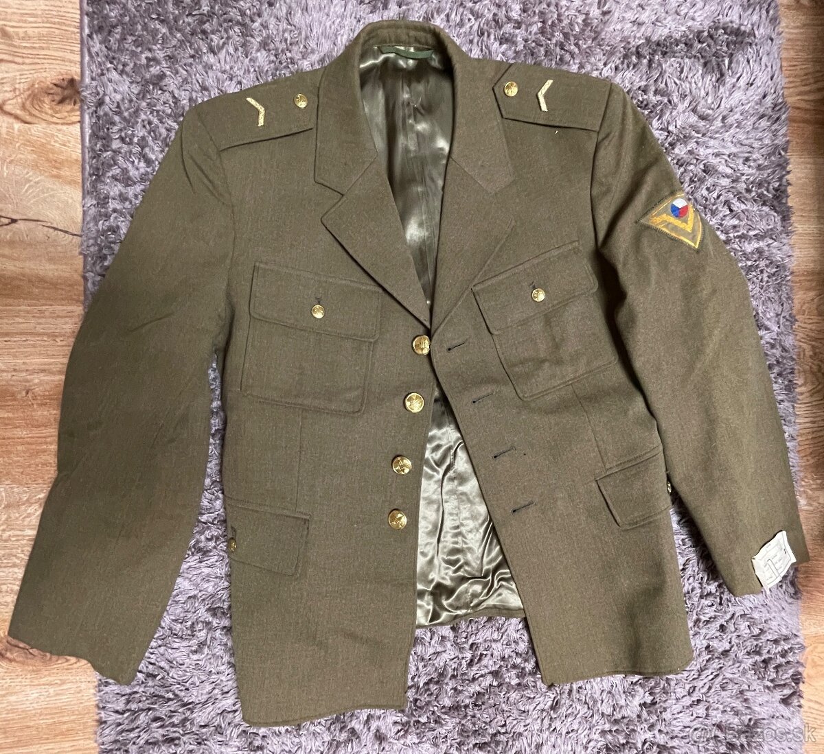 Armádna uniforma ČR – úplne nová, originál 90. roky