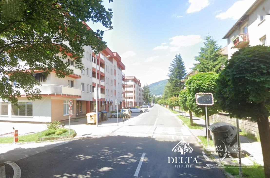 Novostavba 1 izb. byt s balkónom Bakossova - Banská Bystrica