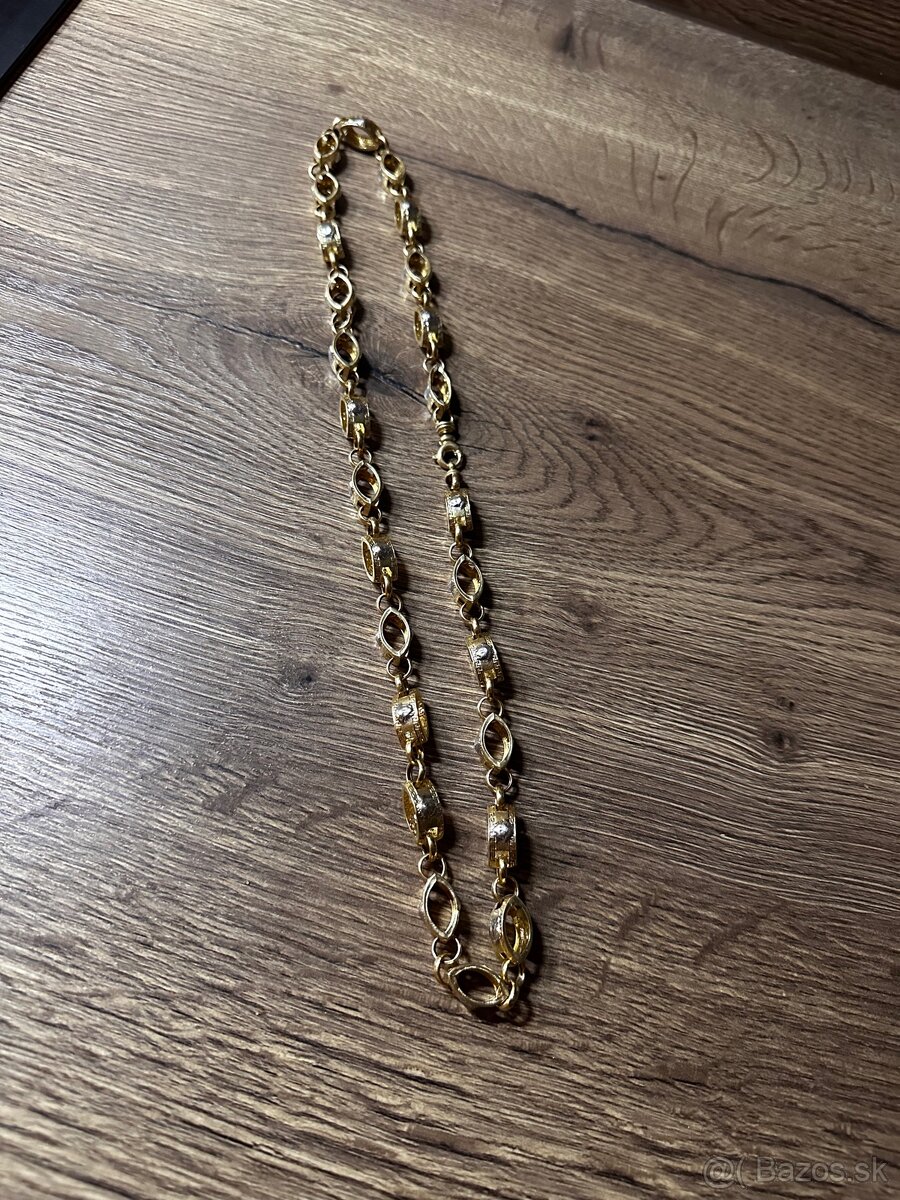 Zlata retiazka Versace 24g 70cm 14karat