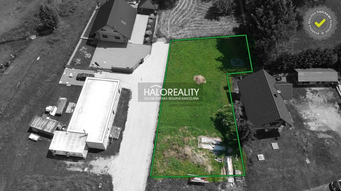 HALO reality - Predaj, pozemok pre rodinný dom 606 m2 Mala