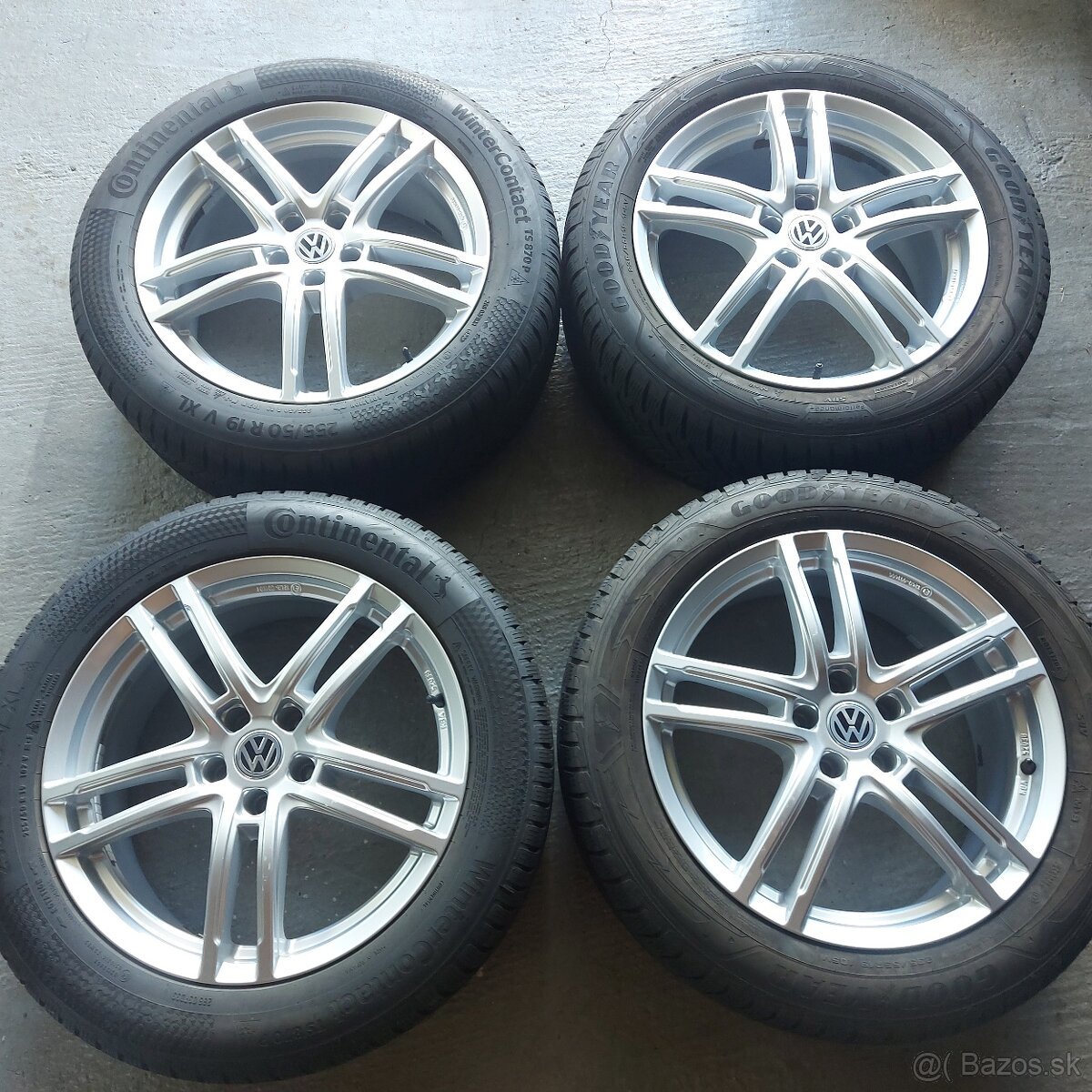 Zimná sada elektrónov Volkswagen ID4 ID5 R19 5x112