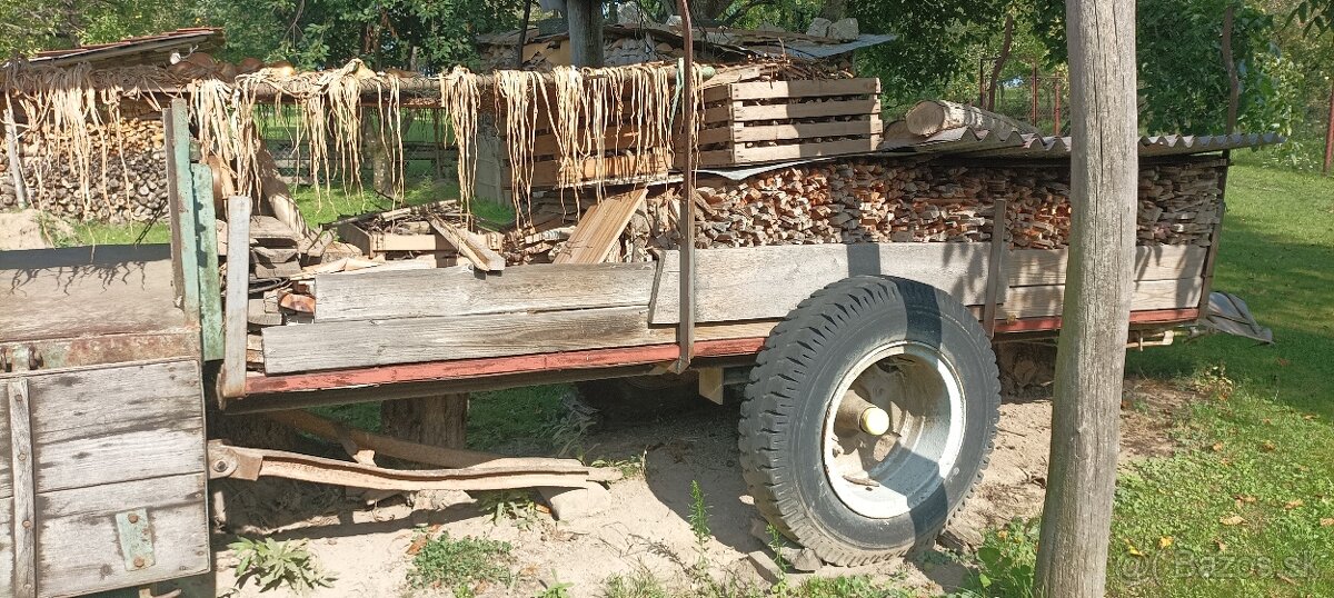 Platak za traktor domácej výroby