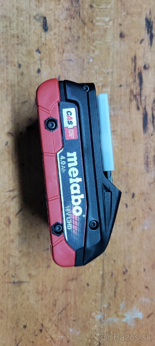Predam novy nepouzity akumulator Metabo 4,0Ah LiHD CAS