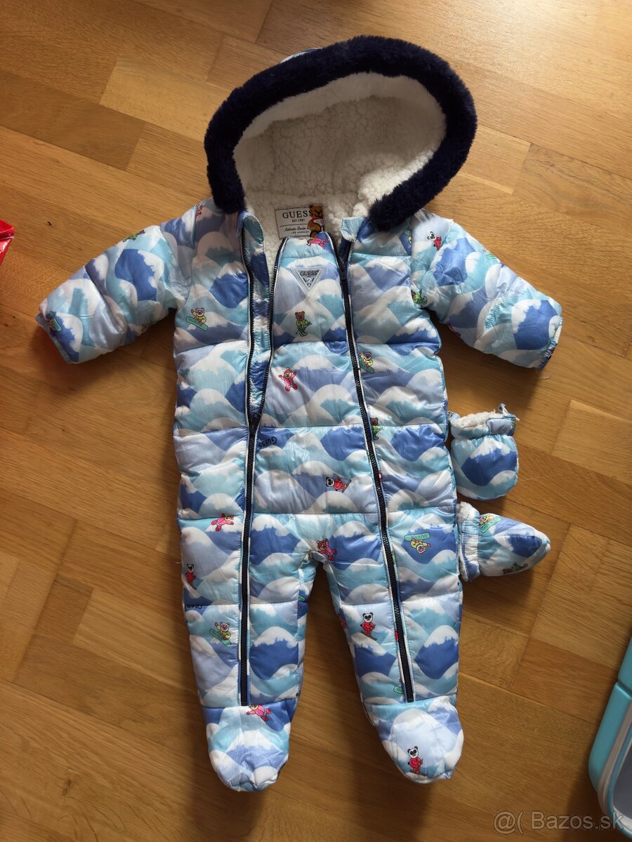 Guess zimná kombinéza 3-6 mesiacov